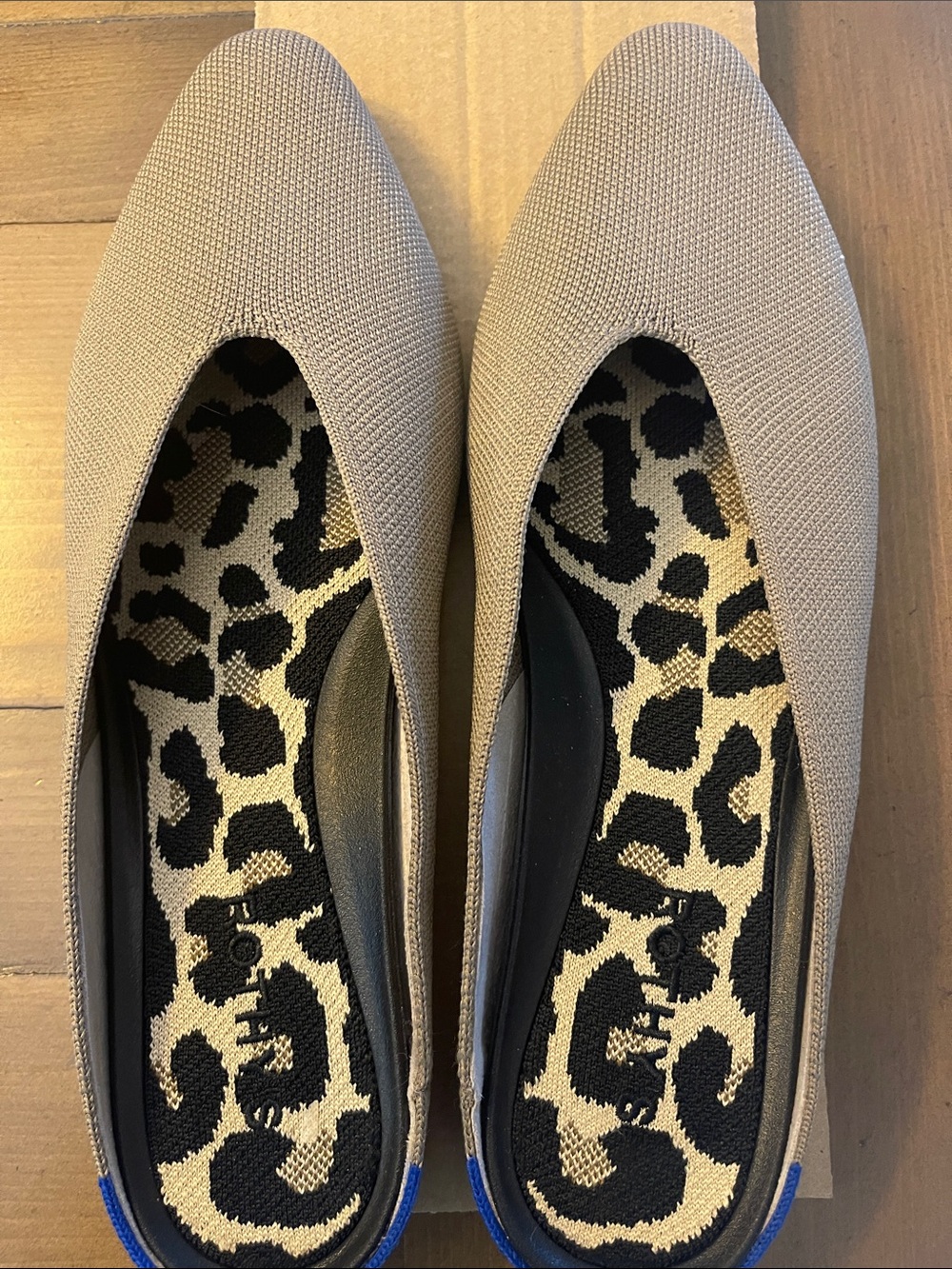 Rothy’s Women's Neutral Knit Slip-On Mules in Taupe